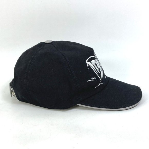 Dior 243C904I4511 Logo print hat cap baseball cap cotton Black main image 9